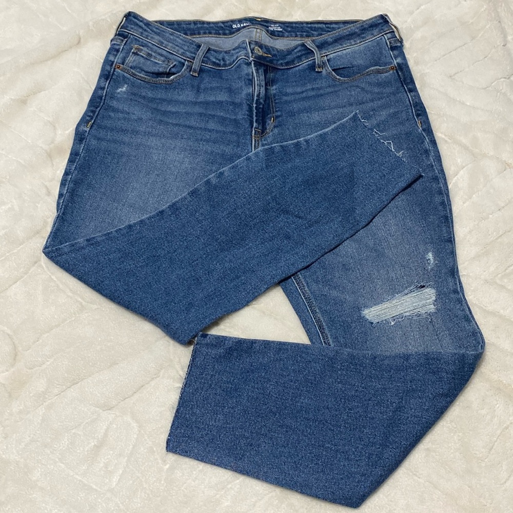✨NWOT✨ OLD NAVY MID RISE ROCKSTAR SUPER SKINNY JEANS SZ 14